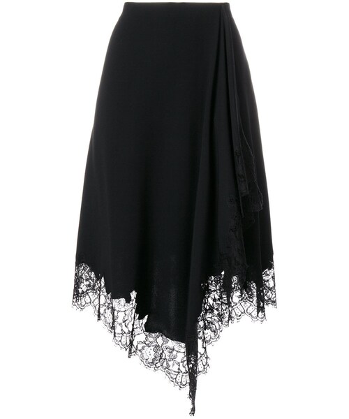 GIVENCHY（ジバンシイ）の「Givenchy - レーストリム フレアスカート 