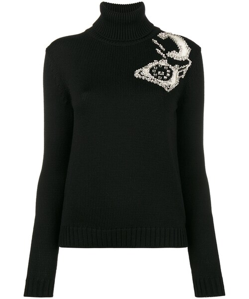 miumiu タートルニット miu miu ミュウミュウ ベージュ タートルネック