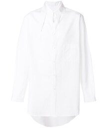 Yohji Yamamoto | Yohji Yamamoto - アシンメトリーカラーシャツ - men - コットン - 4(シャツ/ブラウス)