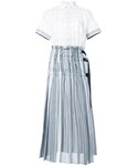 Sacai（サカイ）の「Sacai - pleated two part dress - women