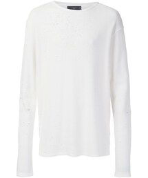 AMIRI | Amiri - Shotgun ロングｔシャツ - men - コットン - XL(Tシャツ/カットソー)