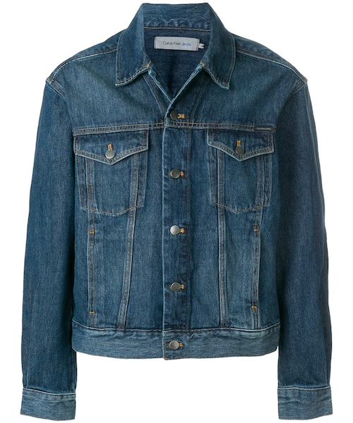 Calvin Klein Jeans(カルヴァンクラインジーンズ)の「Calvin Klein Jeans - デニム ジャケット - men - コットン - XL(デニムジャケット・メンズ・ブルー・XL)」の1枚目の写真