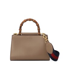 GUCCI | Gucci - Nymphaea leather mini bag - women - レザー/ナイロン/バンブー/マイクロファイバー - ワンサイズ(トートバッグ)