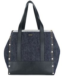 限定品　sacai サカイ　レザーポケットショルダーバッグ　デニム 限定品 sacai サカイ レザーポケットショルダーバッグ デニム