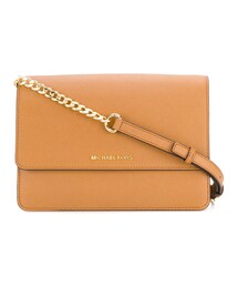 MICHAEL KORS | Michael Michael Kors - ロゴプレート ショルダーバッグ - women - レザー - ワンサイズ(ショルダーバッグ)