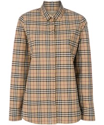 BURBERRY | Burberry - チェック シャツ - women - コットン - XXS(シャツ/ブラウス)