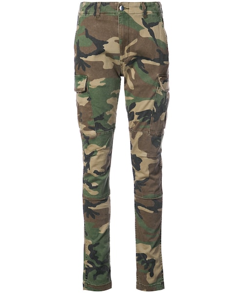 AMIRI（アミリ）の「Amiri - カモフラージュ スキニーパンツ - women