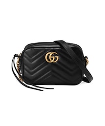 GUCCI | Gucci - Ggマーモント ショルダーバッグ - women - レザー/metal/マイクロファイバー - ワンサイズ(ショルダーバッグ)