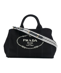 PRADA | Prada - カナパ キャンバス トートバッグ - women - コットン - ワンサイズ(トートバッグ)