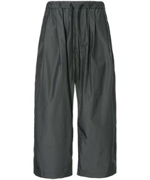 08sircus | 08Sircus - クロップド ワイドパンツ - men - コットン/ナイロン - 5(その他パンツ)