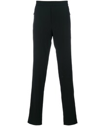 EMPORIO ARMANI | Emporio Armani - テクスチャーニット パンツ - men - バージンウール/スパンデックス - 48(その他パンツ)