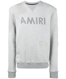 AMIRI（アミリ）の「Amiri - ダメージ スウェットシャツ - men