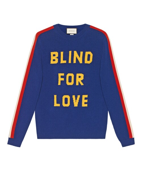 GUCCI（グッチ）の「Gucci - Blind for Love セーター - men - ウール