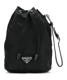 PRADA | Prada - ドローストリングバッグ S - women - レザー/ナイロン - ワンサイズ(トートバッグ)