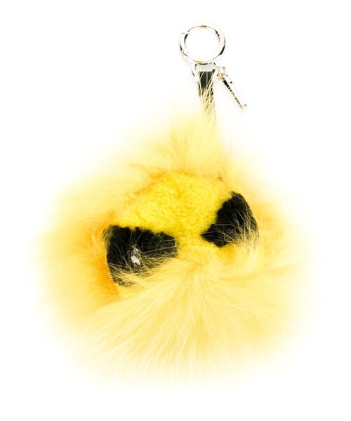 Fendi Eyes チャーム フォックスファー チャーム Fendi Eyes チャーム フォックスファー チャーム