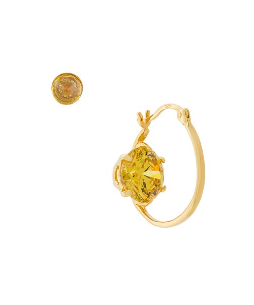 IOSSELLIANI イオッセリアーニ●ピアス●シルバー IOSSELLIANI - イオッセリアーニ スタッドピアス ストーン 星