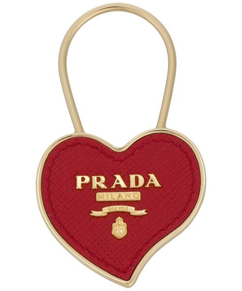 PRADA（プラダ）の「Prada - ハート キーチャーム - women - レザー