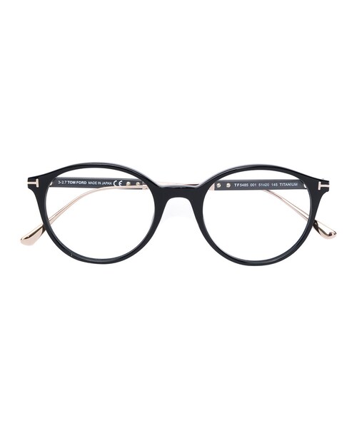 Tom Ford Eyewear（トムフォードアイウェア）の「Tom Ford Eyewear - ボストン眼鏡フレーム - unisex