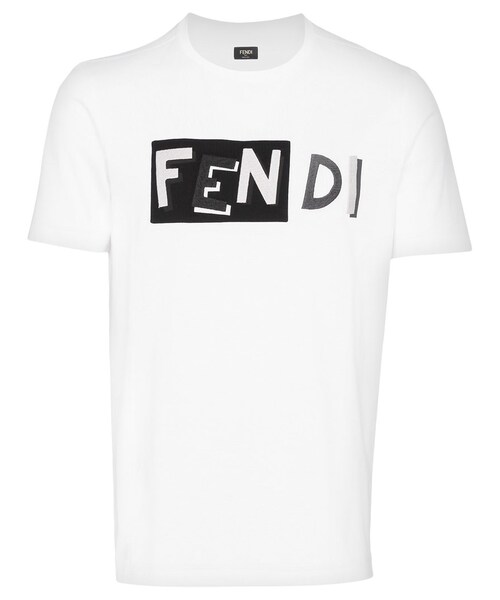 Fendi フェンディ の Fendi ロゴプリント Tシャツ Men