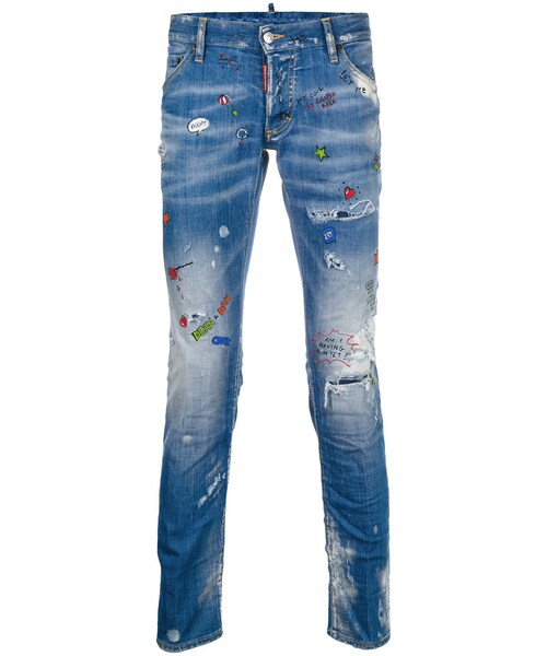 DSQUARED2 プリント デニム 【公式通販】