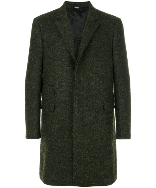 ステラマッカートニーチェスターコートダークグリーン