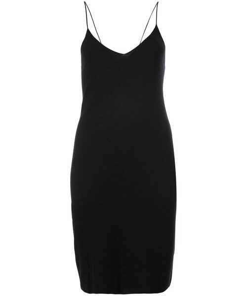 T By Alexander Wang ティーバイ アレキサンダーワン の T By Alexander Wang キャミソール ワンピース Women シルク ナイロン ビスコース ウール S ワンピース Wear