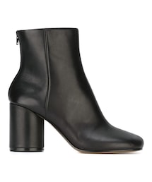 Maison Margiela | Maison Margiela - チャンキーヒール アンクルブーツ - women - レザー - 37(ブーツ)