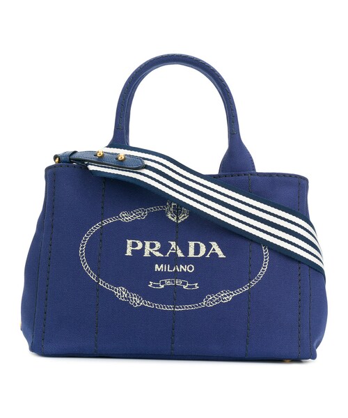 PRADA（プラダ）の「Prada - カナパ キャンバス トートバッグ - women - コットン - ワンサイズ（トートバッグ）」 - WEAR