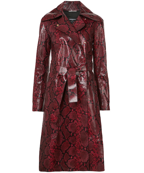 ロシャス ROCHAS ☆ ウール ロングコート ダブル 9 ブラック ロシャス ROCHAS コート ロシャス ROCHAS ウール ロングコート ダブル