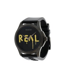 GUCCI | Gucci - グッチゴースト G-タイムレス 腕時計 - unisex - rubber/stainless steel - ワンサイズ(アナログ腕時計)