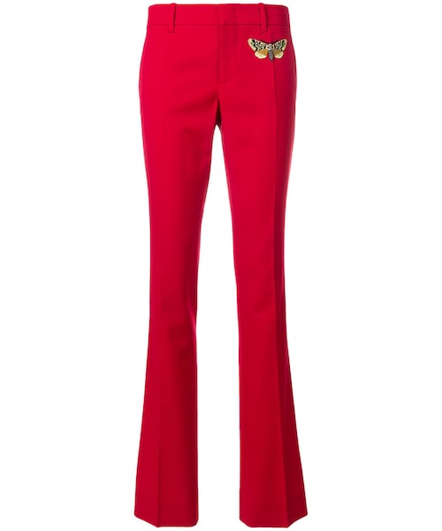 GUCCI（グッチ）の「Gucci - バタフライ フレアパンツ - women 