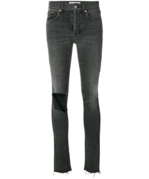 BALENCIAGA | Balenciaga - ダメージ スキニージーンズ - women - コットン/スパンデックス - 26(デニムパンツ)