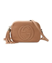 GUCCI | Gucci - ソーホー ショルダーバッグ - women - レザー/コットン - ワンサイズ(ショルダーバッグ)