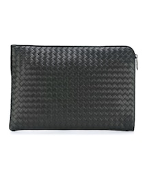 BOTTEGA VENETA | Bottega Veneta - イントレチャート クラッチバッグ - men - カーフレザー - ワンサイズ(クラッチバッグ)