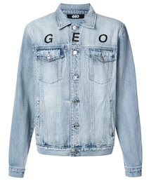 GEO | Geo - Globe デニム ジャケット - men - コットン - XL(デニムジャケット)