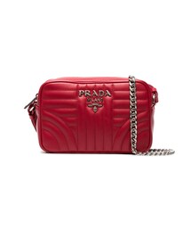 PRADA | Prada - ダイアグラム クロスボディバッグ - women - レザー - ワンサイズ(ショルダーバッグ)