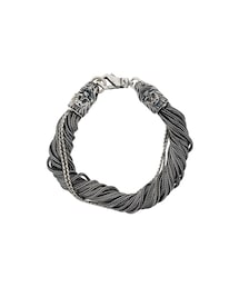 Emanuele Bicocchi | Emanuele Bicocchi - Torsion ブレスレット - men - スターリングシルバー - ワンサイズ(ブレスレット)