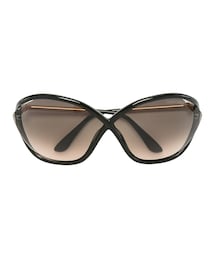 TOM FORD EYEWEAR | Tom Ford Eyewear - Bella サングラス - women - 金属（めっき）/plastic - ワンサイズ(サングラス)
