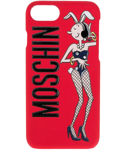 Moschino モスキーノ の Moschino Bunny Iphone 6 7 Iphone ケース Women ポリカーボネート ワンサイズ その他 Wear