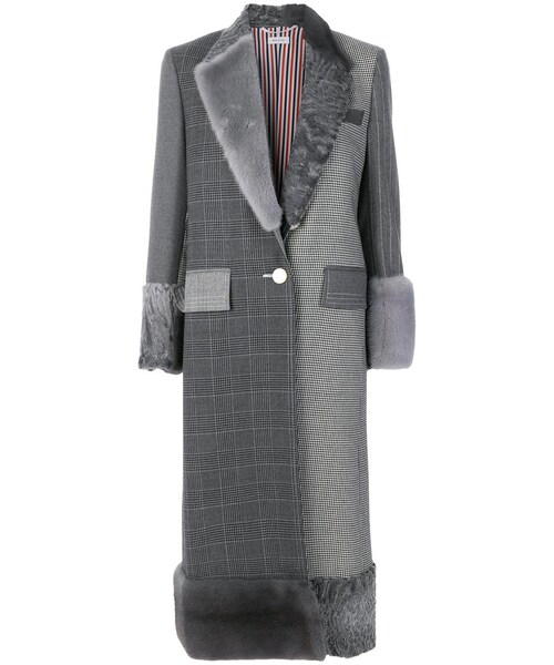 THOM BROWNE（トムブラウン）の「Thom Browne - ファートリムコート