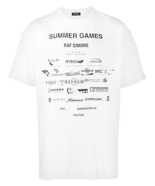 名作!【17AW】 RAF SIMONS summer games
