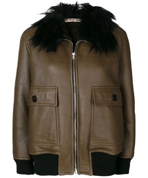 MARNI(マルニ)の「Marni - ジップアップ レザージャケット MARNI(マルニ)の「Marni - ジップアップ レザージャケット