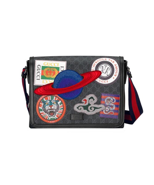 GUCCI(グッチ)の「Gucci - ナイト クーリエ メッセンジャーバッグ - men - Canvas - ワンサイズ(メッセンジャーバッグ・メンズ・ブラック・ワンサイズ)」の1枚目の写真