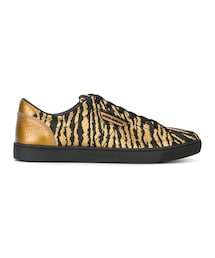 DOLCE&GABBANA | Dolce & Gabbana - レースアップスニーカー - men - カーフレザー/レザー/ポリエステル/rubber - 43(スニーカー)