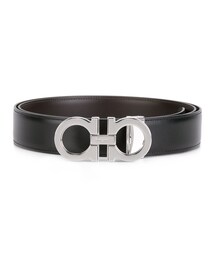 FERRAGAMO | Salvatore Ferragamo - Gancini バックルベルトセット - men - カーフレザー - 115(ベルト)