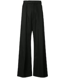 Ann DEMEULEMEESTER | Ann Demeulemeester - オーバーサイズ パンツ - men - コットン/リネン - M(その他パンツ)