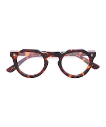 Lesca | Lesca - ラウンド 眼鏡フレーム - unisex - アセテート - 45(メガネ)