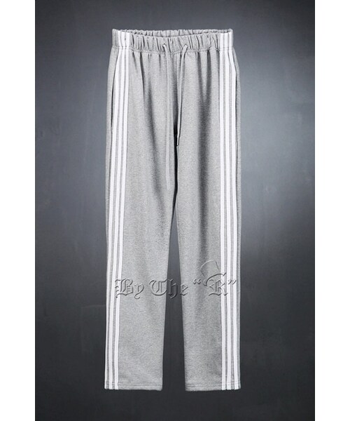 ByTheR（バイザアール）の「トリプルライントレーナーパンツ（その他パンツ・メンズ・ブラック/オレンジ/ホワイト/グレー・FREE）」の3枚目の写真