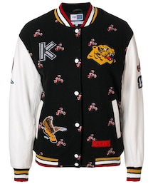 KENZO スタジャン Mサイズ ネイビー/ホワイト 20180131114701656_215.jpg