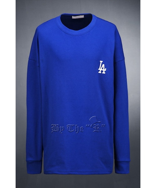 ByTheR（バイザアール）の「シンプルロゴTシャツ（Tシャツ/カットソー・メンズ・ブラック/LAアイボリー/ブルー/NYアイボリー・FREE）」の3枚目の写真